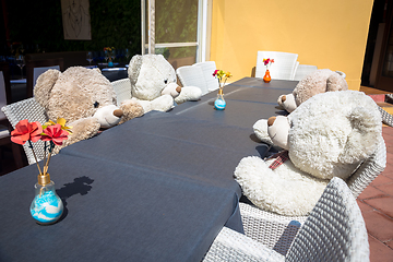 Image showing Meeting with Teddy Bears