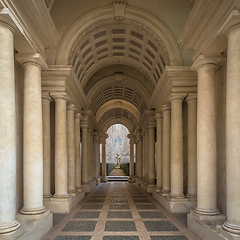 Image showing Luxury palace with marble columns in Rome