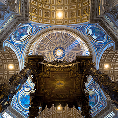 Image showing Saint Peter in Rome: Cupola Decoration