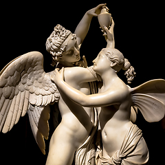 Image showing Cupid and Psyche (Amore e Psiche) - symbol of eternal love, by s
