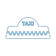 Image showing Taxi Roof Icon