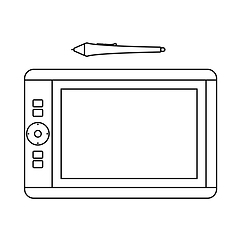 Image showing Graphic Tablet Icon