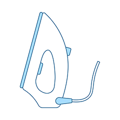 Image showing Steam Iron Icon