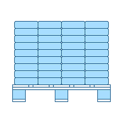 Image showing Icon Of Construction Pallet