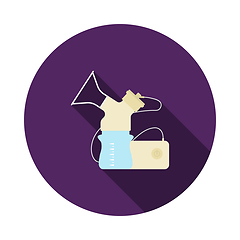 Image showing Electric Breast Pump Icon