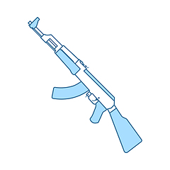 Image showing Russian Weapon Rifle Icon