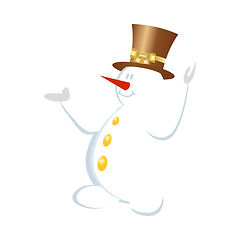 Image showing snowman