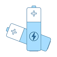 Image showing Electric Battery Icon