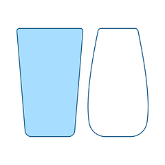 Image showing Two Glasses Icon