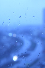 Image showing Raindrops