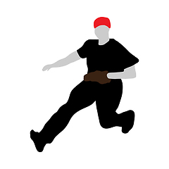 Image showing baseball silhouette