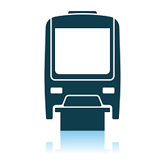 Image showing Monorail Icon Front View