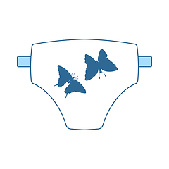 Image showing Diaper Icon