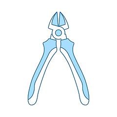 Image showing Side Cutters Icon