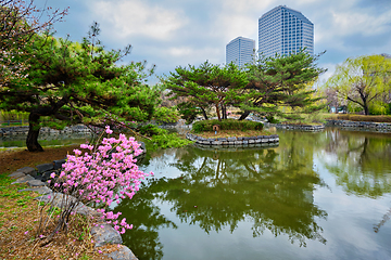 Image showing Yeouido Park in Seoul, Korea