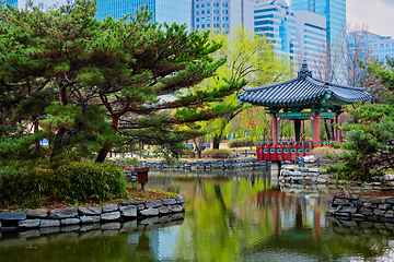 Image showing Yeouido Park in Seoul, Korea