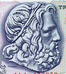 Image showing Poseidon, Greek God of the Sea