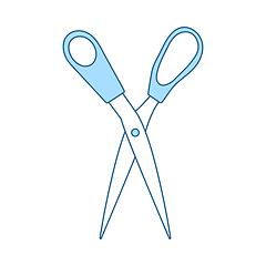 Image showing Tailor Scissor Icon