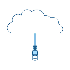 Image showing Network Cloud Icon