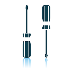 Image showing Screwdriver Icon