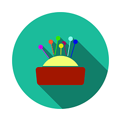 Image showing Pin Cushion Icon