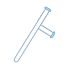 Image showing Police Baton Icon