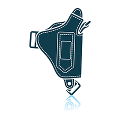 Image showing Police Holster Gun Icon