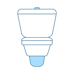 Image showing Toilet Bowl Icon