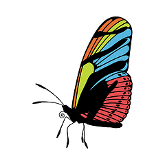 Image showing Butterfly Icon