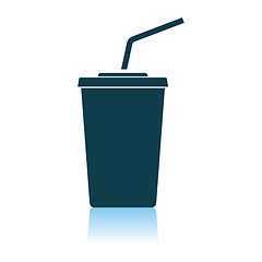 Image showing Cinema Soda Drink Icon
