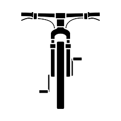 Image showing Bike Icon Front View