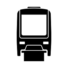 Image showing Monorail Icon Front View