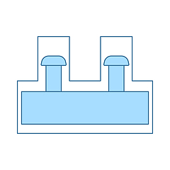 Image showing Electrical Connection Terminal Icon