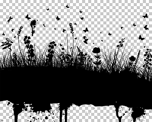 Image showing grunge vector background