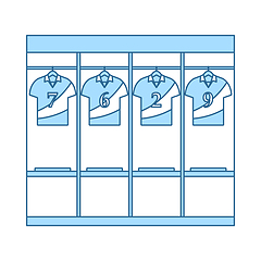 Image showing Locker Room Icon