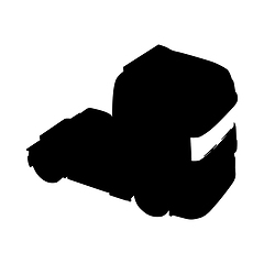 Image showing Truck Silhouette