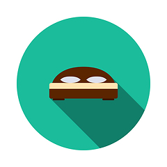 Image showing Hotel Bed Icon