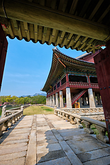 Image showing Gyeonghoeru Pavillion Royal Banquet Hall in Gyeongbokgung Palace, Seoul