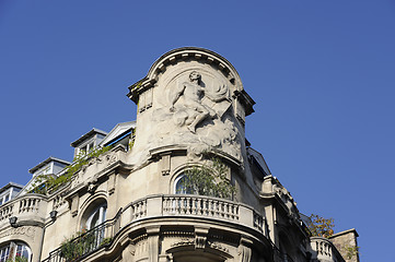 Image showing Haussmann building,Paris, France