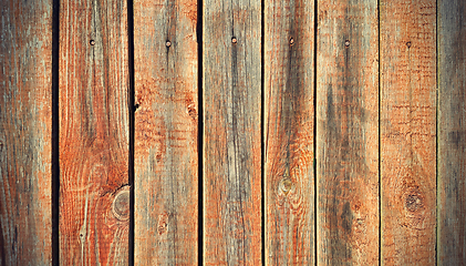 Image showing Texture of old wooden wall