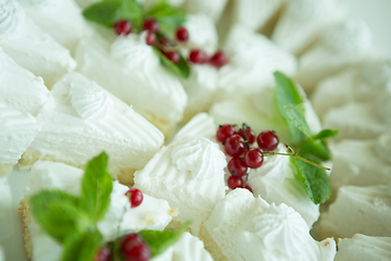 Image showing French vanilla meringue cookies.