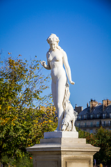 Image showing The Nymph statue in Tuileries Garden, Paris