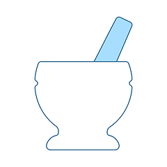 Image showing Mortar And Pestle Icon