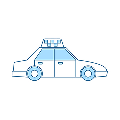 Image showing Taxi Car Icon