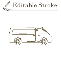 Image showing Commercial Van Icon