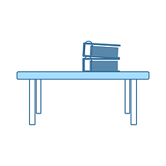 Image showing Office Low Table Icon