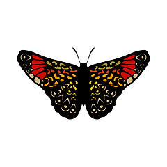 Image showing Butterfly Icon