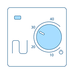 Image showing Warm Floor Wall Unit Icon