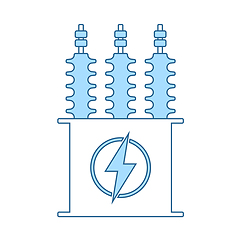 Image showing Electric Transformer Icon