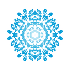 Image showing Circle Snowflake